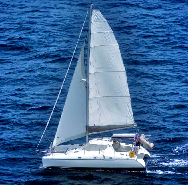 Sailing into NZ